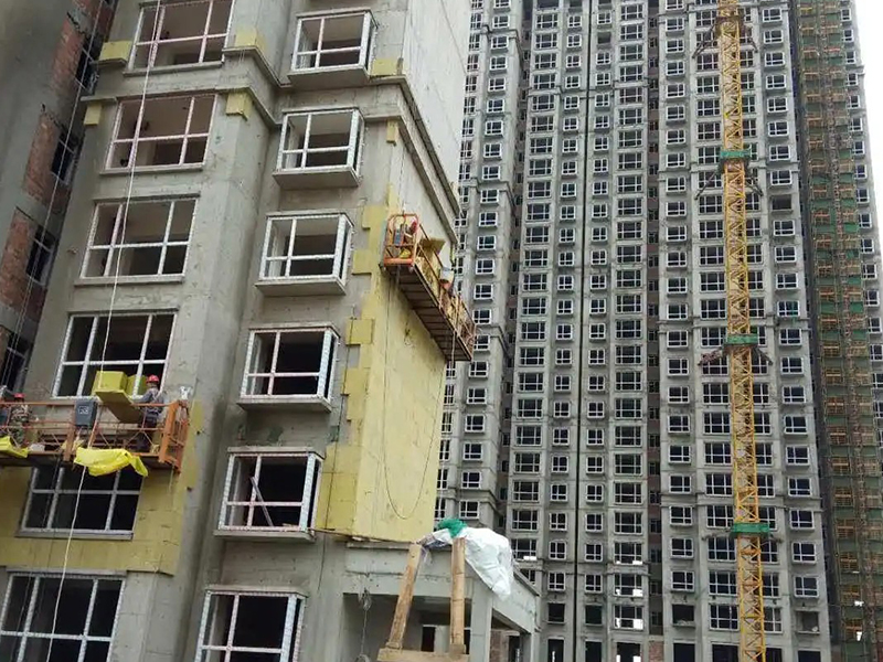 江苏某工地外墙保...
